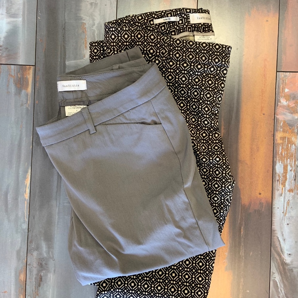 Van Heusen Ankle Pants (2 Pair)